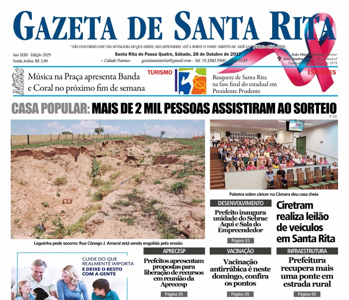Capa completa GAZETA